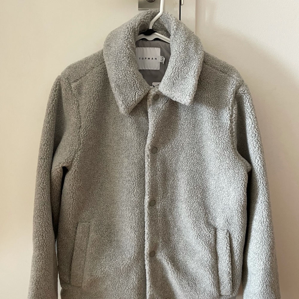 XS Topman Coach Jacket (Gray)